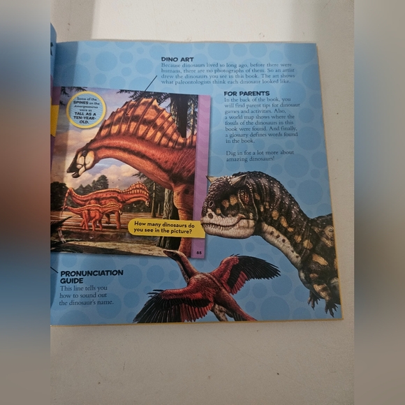 National Geographic Little Kids First Big Book of Dinosaurs Hardcover - Picture 4 of 5